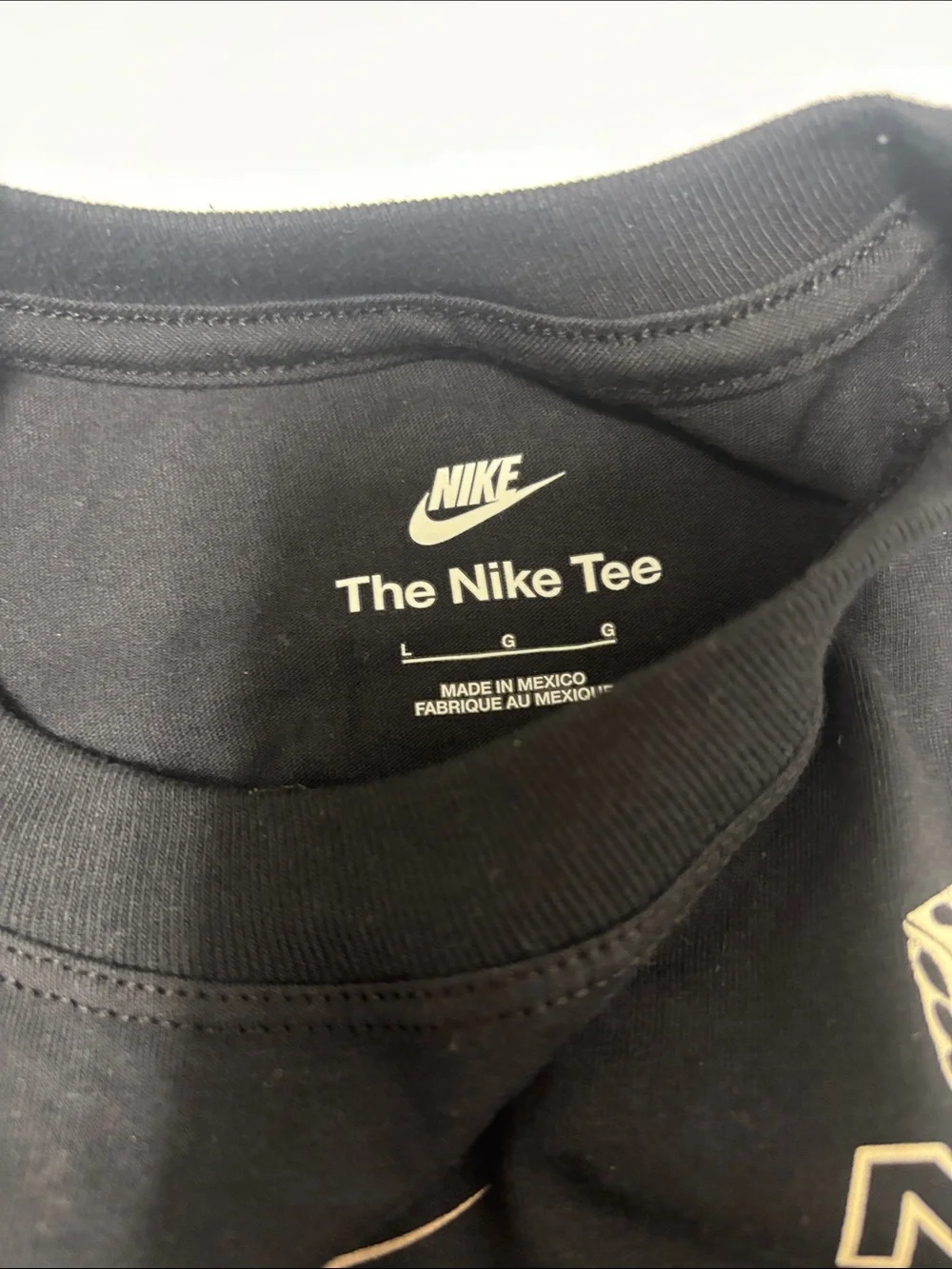 Nike Men's Black '01' Performance Graphic Tee